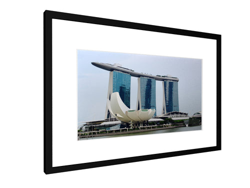 Framed print - Smooth - Singapore Skyline