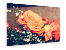 Load image into Gallery viewer, Stretched Canvas - Textile - Flowers