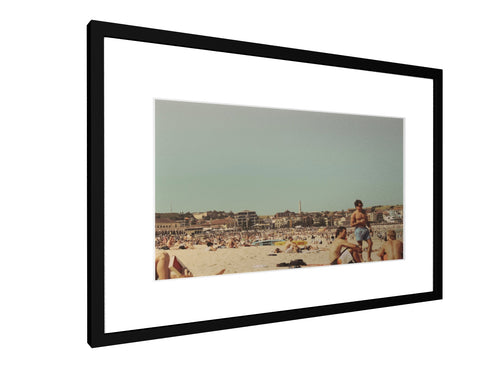 Framed print - Smooth - Bondai Beach, Sydney