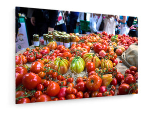 Stretched Canvas - Textile - Tomatoes