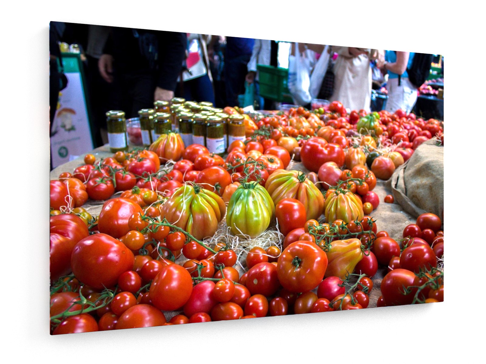 Poly Canvas Print - Tomatoes