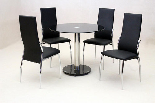 Alonza Black Dining Table