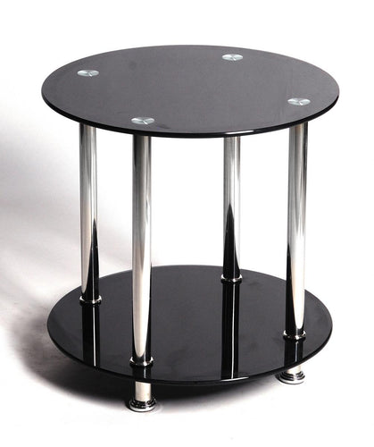 Benton Black Lamp Table