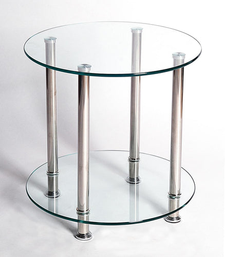 Benton Clear Lamp Table