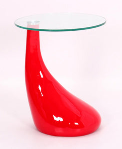 Chilton Lamp Table Red