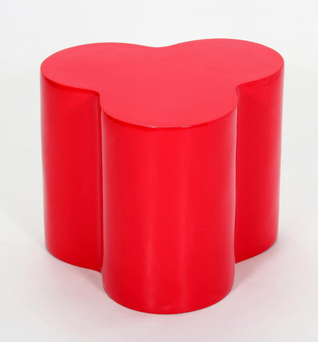 Colbert Lamp Table Red