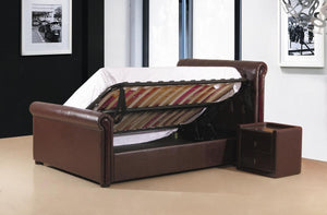 Caxton Storage PU Double Bed