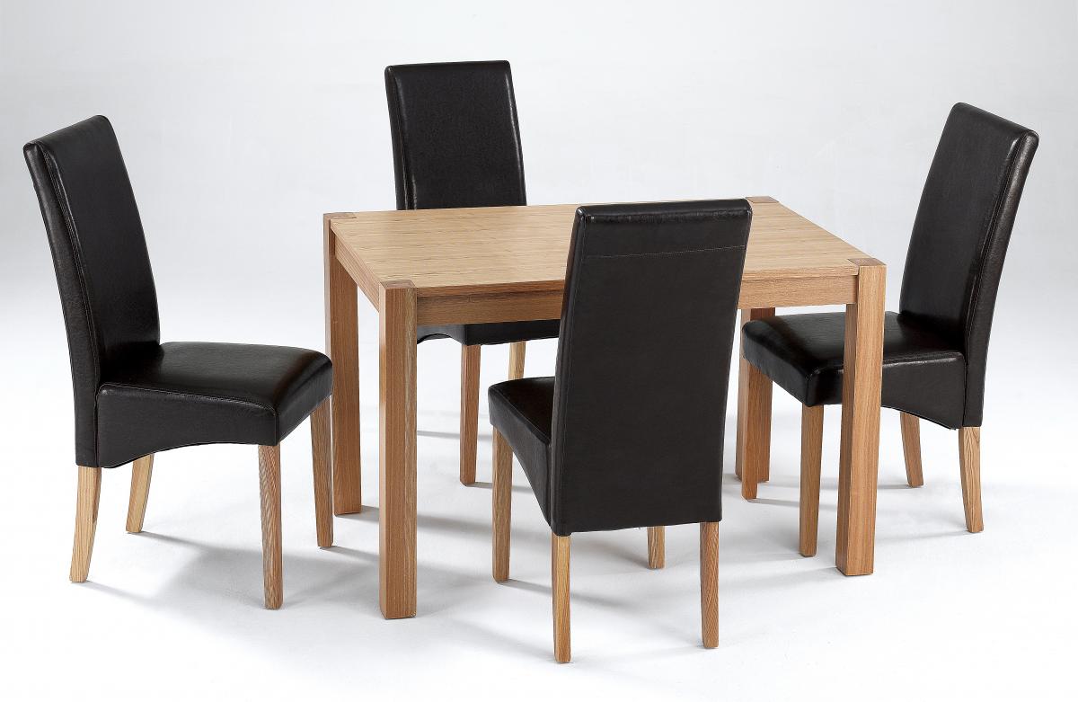 Cyprus Small Ash Dining Set 4 Chairs