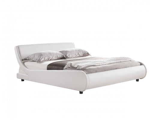 Griffin PVC Double Bed White