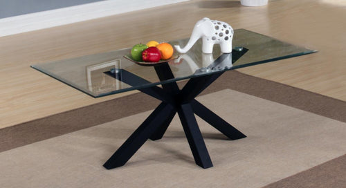 Langley Gloss Coffee Table Black