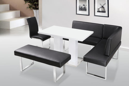 Liberty Dining Table White High Gloss
