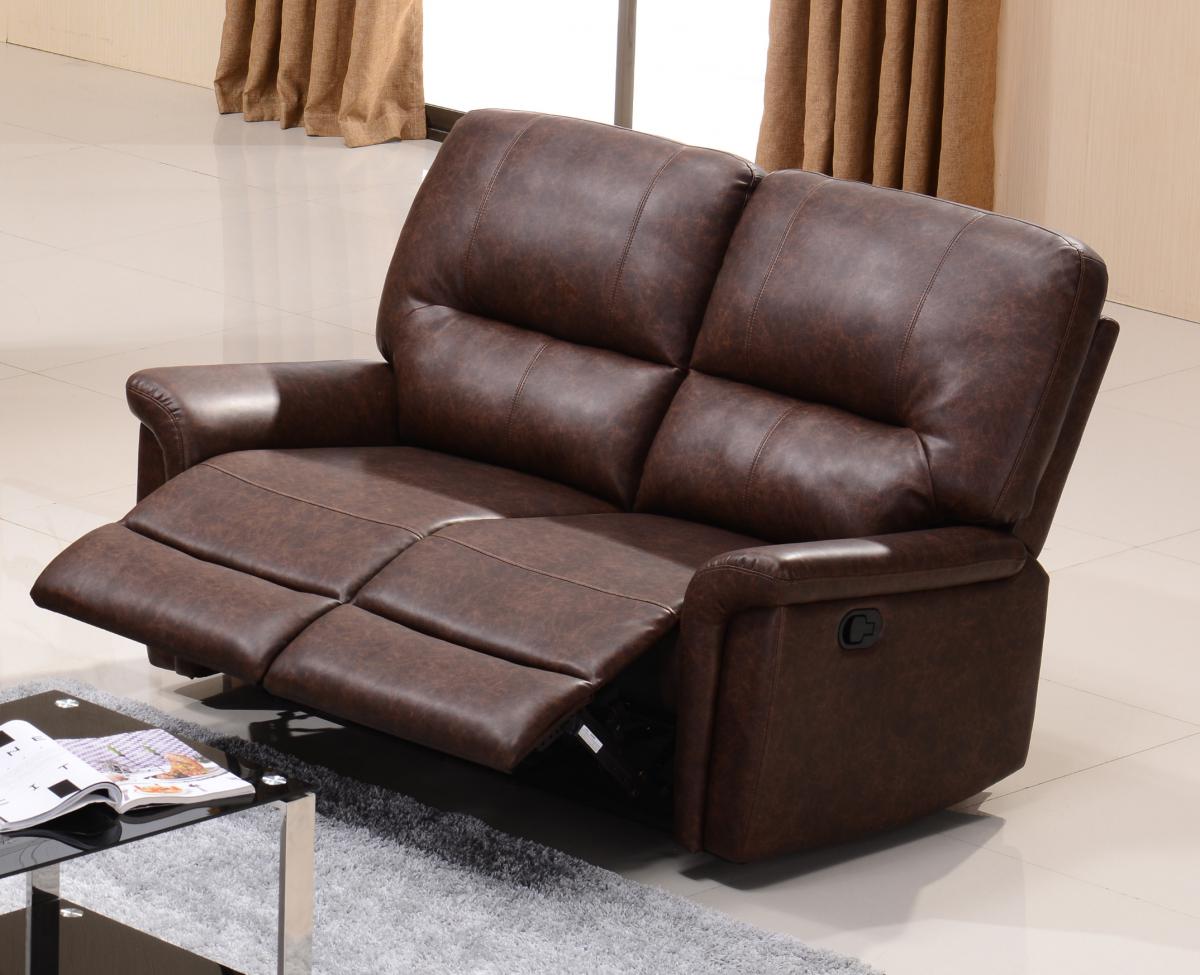 Manny Recliner Bonded PU 2 Seater