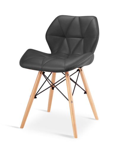 Millmead PU Chair with Solid Beech Legs