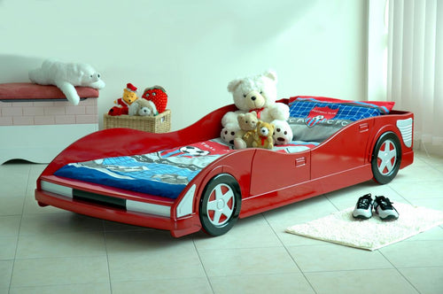 Movi Car Bed Single Red