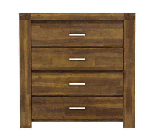 Parkfield Solid Acacia Chest 4 Drawer