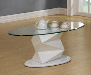 Rowley White High Gloss Coffee Table