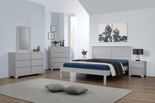 Wilmot 4 Foot Bed Grey