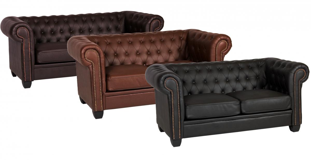Winston 2 Seater Sofa Leather & PVC