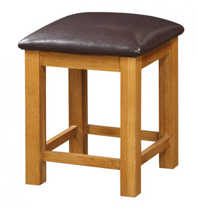 Acorn Solid Oak Dressing Table Stool