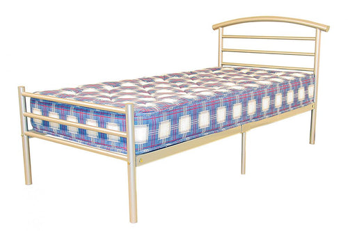 Brenington Single Bed Silver