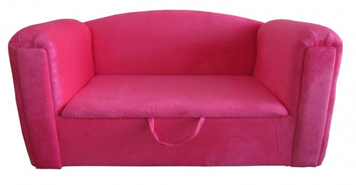 Jake Kids Sofa Fabric Pink