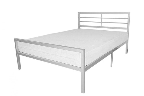 Jennifer Double Bed Silver