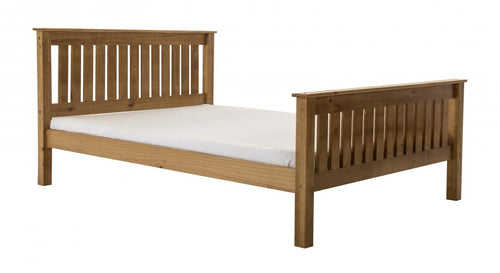 Manila HFE Pine Bed Double Antique