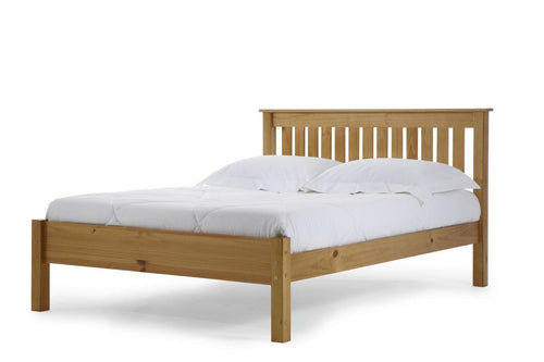Manila LFE Pine Bed Double Antique