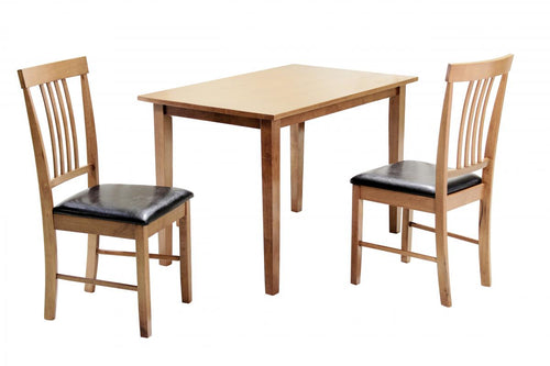 Massa Small Dining Set with 2 Chairs Oak