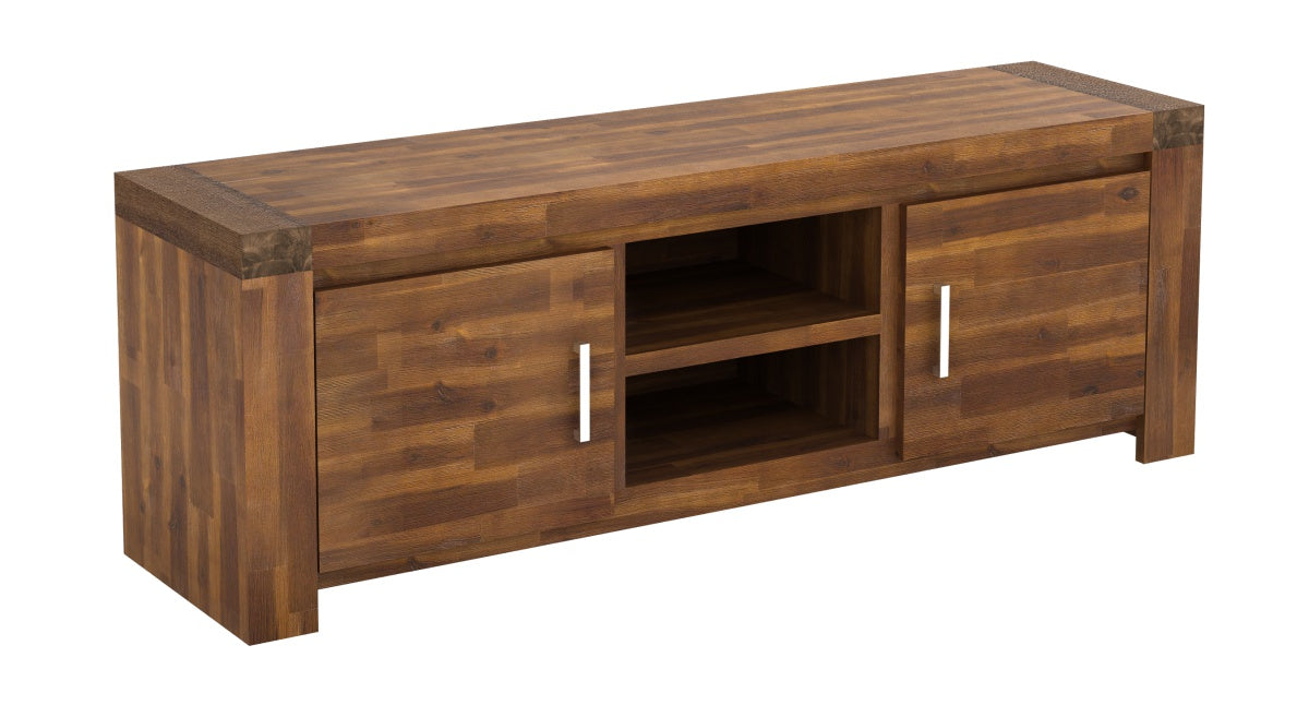 Parkfield Solid Acacia TV Cabinet 2 Door