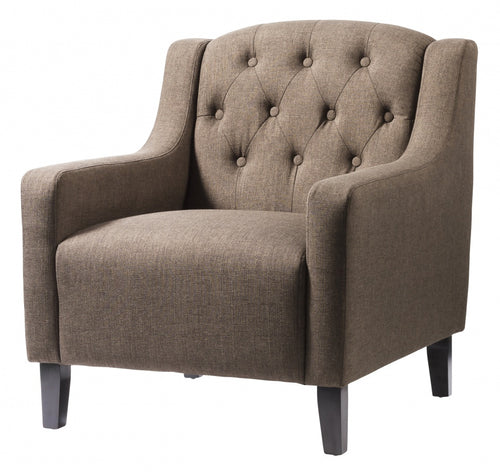 Pemberley Fabric Arm Chair Beige