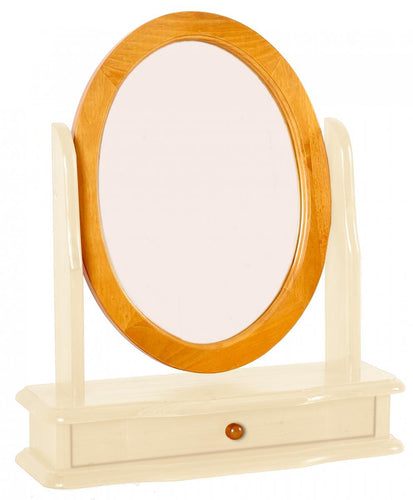 Skagen Cream Dressing Table Mirror Round
